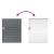 Jaluzea pentru Fereastră Gri închis 80 x 130 cm Aluminiu GartenMobel Dekor