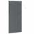 Jaluzea pentru Fereastră Gri închis 80 x 130 cm Aluminiu GartenMobel Dekor