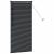 Jaluzea pentru Fereastră cu perdele Altele Manual Negru 60 x 130 cm Aluminiu GartenMobel Dekor