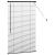 Jaluzea pentru Fereastră cu perdele Altele Manual Negru 80 x 130 cm Aluminiu GartenMobel Dekor