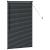 Jaluzea pentru Fereastră cu perdele Altele Manual Negru 80 x 130 cm Aluminiu GartenMobel Dekor