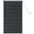 Jaluzea pentru Fereastră cu perdele Altele Manual Negru 80 x 130 cm Aluminiu GartenMobel Dekor