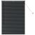Jaluzea pentru Fereastră cu perdele Altele Manual Negru 80 x 130 cm Aluminiu GartenMobel Dekor