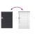 Jaluzea pentru Fereastră cu perdele Altele Manual Negru 80 x 130 cm Aluminiu GartenMobel Dekor