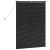 Jaluzea pentru Fereastră cu perdele Altele Manual Negru 80 x 130 cm Aluminiu GartenMobel Dekor