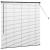 Jaluzea pentru Fereastră cu perdele Altele Manual Negru 80 x 130 cm Aluminiu GartenMobel Dekor
