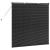 Jaluzea pentru Fereastră cu perdele Altele Manual Negru 130 x 130 cm Aluminiu GartenMobel Dekor