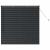 Jaluzea pentru Fereastră cu perdele Altele Manual Negru 130 x 130 cm Aluminiu GartenMobel Dekor