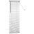 Jaluzea pentru Fereastră cu perdele Altele Manual Negru 80 x 130 cm Aluminiu GartenMobel Dekor