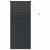 Jaluzea pentru Fereastră cu perdele Altele Manual Negru 80 x 175 cm Aluminiu GartenMobel Dekor