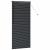 Jaluzea pentru Fereastră cu perdele Altele Manual Negru 80 x 175 cm Aluminiu GartenMobel Dekor