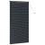 Jaluzea pentru Fereastră cu perdele Altele Manual Negru 85 x 175 cm Aluminiu GartenMobel Dekor