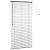 Jaluzea pentru Fereastră cu perdele Altele Manual Negru 80 x 130 cm Aluminiu GartenMobel Dekor