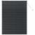Jaluzea pentru Fereastră cu perdele Altele Manual Negru 125 x 175 cm Aluminiu GartenMobel Dekor