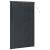 Jaluzea pentru Fereastră cu perdele Altele Manual Negru 80 x 130 cm Aluminiu GartenMobel Dekor