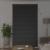 Jaluzea pentru Fereastră cu perdele Altele Manual Negru 135 x 220 cm Aluminiu GartenMobel Dekor