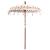 Umbrelă de soare Altele Manual Crem x 250 cm Bumbac și lemn GartenMobel Dekor
