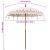 Umbrelă de soare Altele Manual Crem x 250 cm Bumbac și lemn GartenMobel Dekor