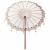 Umbrelă de soare Altele Manual Crem x 250 cm Bumbac și lemn GartenMobel Dekor