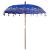 Umbrelă de soare Altele Manual Albastru x 250 cm Bumbac și lemn GartenMobel Dekor
