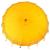 Umbrelă de soare Altele Manual Galben x 250 cm Bumbac și lemn GartenMobel Dekor
