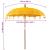 Umbrelă de soare Altele Manual Galben x 250 cm Bumbac și lemn GartenMobel Dekor