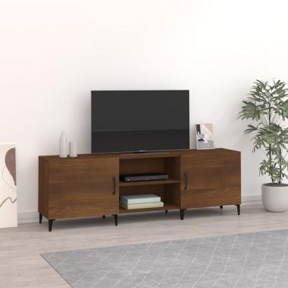 Comodă TV, stejar maro, 150x30x50 cm, lemn compozit GartenMobel Dekor