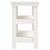 Banc de lucru, alb, 78,5x50x80 cm, lemn masiv pin GartenMobel Dekor