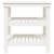 Banc de lucru, alb, 78,5x50x80 cm, lemn masiv pin GartenMobel Dekor