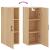 Dulap montat pe perete, stejar sonoma, 34,5x34x90 cm GartenMobel Dekor