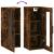 Dulap montat pe perete, stejar fumuriu, 34,5x34x90 cm GartenMobel Dekor