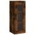 Dulap montat pe perete, stejar fumuriu, 34,5x34x90 cm GartenMobel Dekor