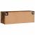 Dulap de perete, stejar fumuriu, 100x36,5x35 cm, lemn prelucrat GartenMobel Dekor