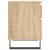 Noptieră, stejar sonoma, 40x35x50 cm, lemn compozit GartenMobel Dekor