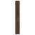Pantofar, stejar maro, 60x21x163,5 cm, lemn compozit GartenMobel Dekor