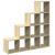 Bibliotecă/separator cameră stejar sonoma 131,5x29x131,5cm lemn GartenMobel Dekor