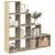 Bibliotecă/separator cameră stejar sonoma 131,5x29x131,5cm lemn GartenMobel Dekor