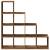 Bibliotecă/separator cameră lemn vechi 131,5x29x131,5 cm lemn GartenMobel Dekor
