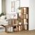 Bibliotecă/separator cameră lemn vechi 131,5x29x131,5 cm lemn GartenMobel Dekor