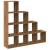 Bibliotecă/separator 4 niveluri stejar 131,5x29x131,5 cm lemn GartenMobel Dekor
