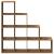 Bibliotecă/separator 4 niveluri stejar 131,5x29x131,5 cm lemn GartenMobel Dekor