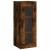 Dulap înalt, stejar fumuriu, 34,5x34x180 cm, lemn prelucrat GartenMobel Dekor