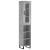 Dulap înalt, gri beton, 34,5x34x180 cm, lemn prelucrat GartenMobel Dekor