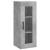 Dulap înalt, gri beton, 34,5x34x180 cm, lemn prelucrat GartenMobel Dekor