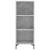 Dulap înalt, gri beton, 34,5x34x180 cm, lemn prelucrat GartenMobel Dekor