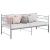 Cadru pat canapea extensibilă, gri, 90x200 cm, metal GartenMobel Dekor