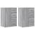 Dulapuri, 2 buc., gri sonoma, 59x39x80 cm, lemn compozit GartenMobel Dekor