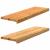 Pervaz 2 buc lemn masiv de maro deschis 80x30x2 cm GartenMobel Dekor