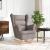 Scaun balansoar, gri taupe, 74x90x102 cm, material textil GartenMobel Dekor