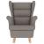 Scaun balansoar, gri taupe, 74x90x102 cm, material textil GartenMobel Dekor